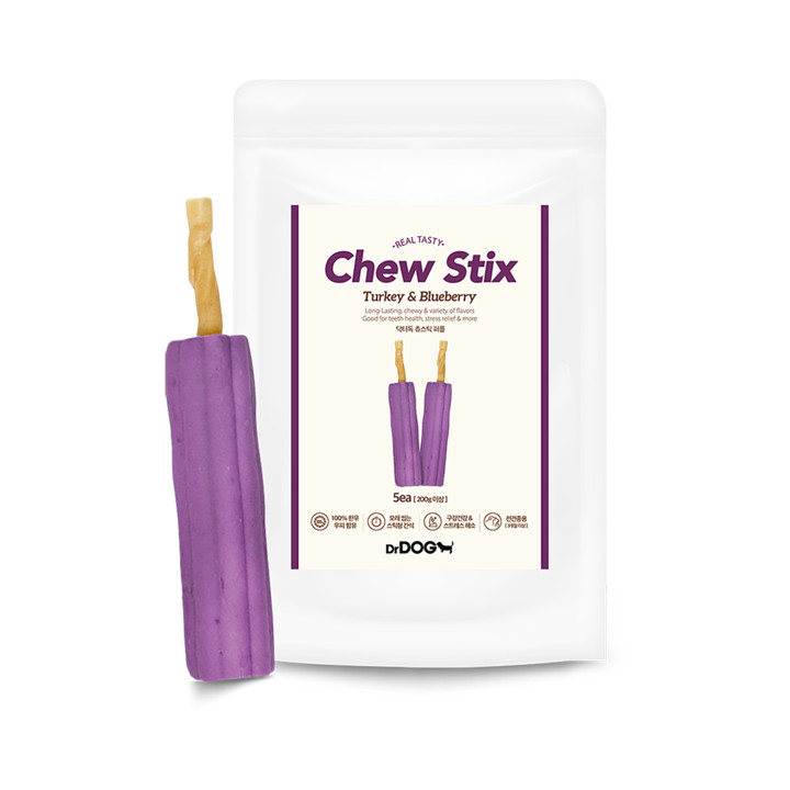 닥터독 츄스틱 퍼플 250g
