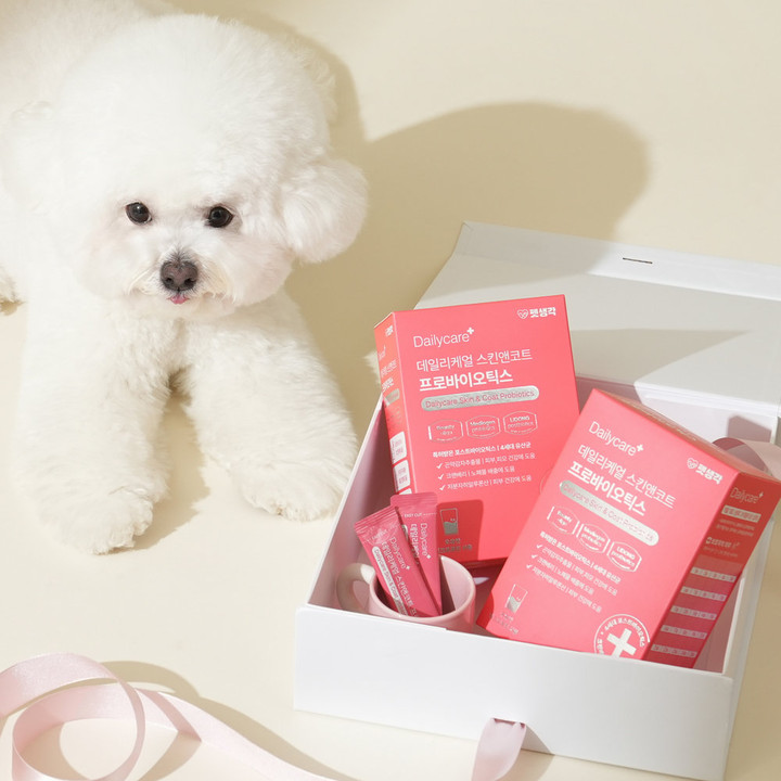 펫생각 데일리케얼 유산균 루테인 2종 세트