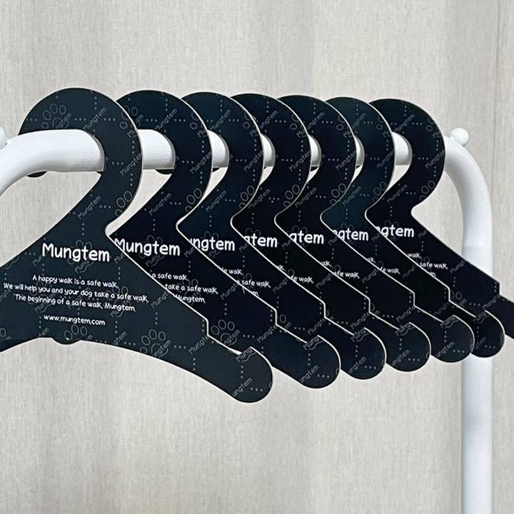 멍템 멍셔리 강아지 옷걸이 10개