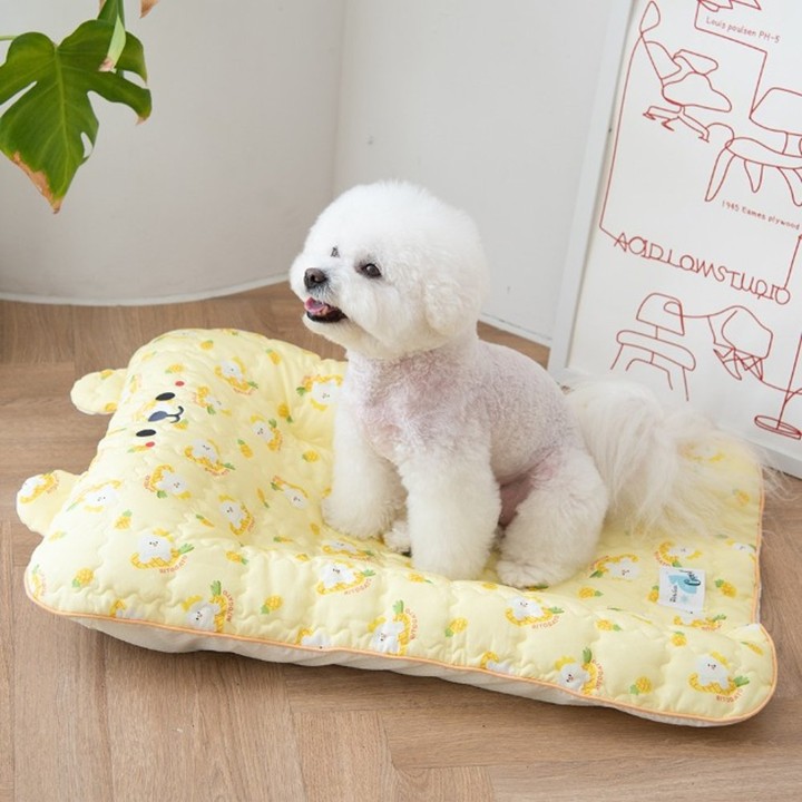 리토가토 인견 범퍼 쿨매트 리토 옐로우