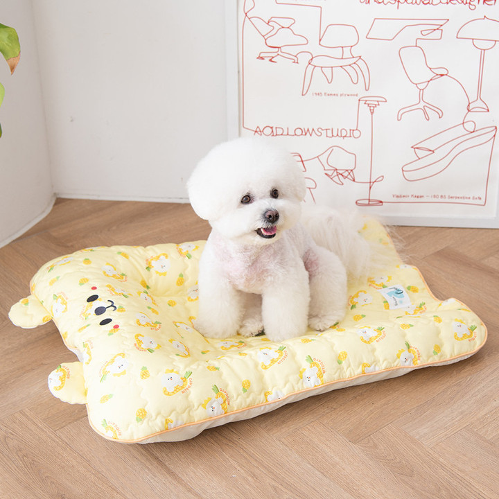 리토가토 인견 범퍼 쿨매트 리토 옐로우