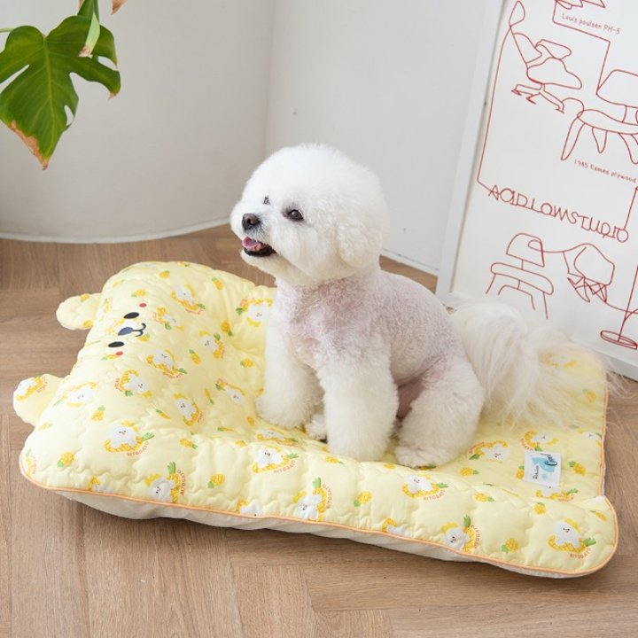 리토가토 인견 범퍼 쿨매트 리토 옐로우