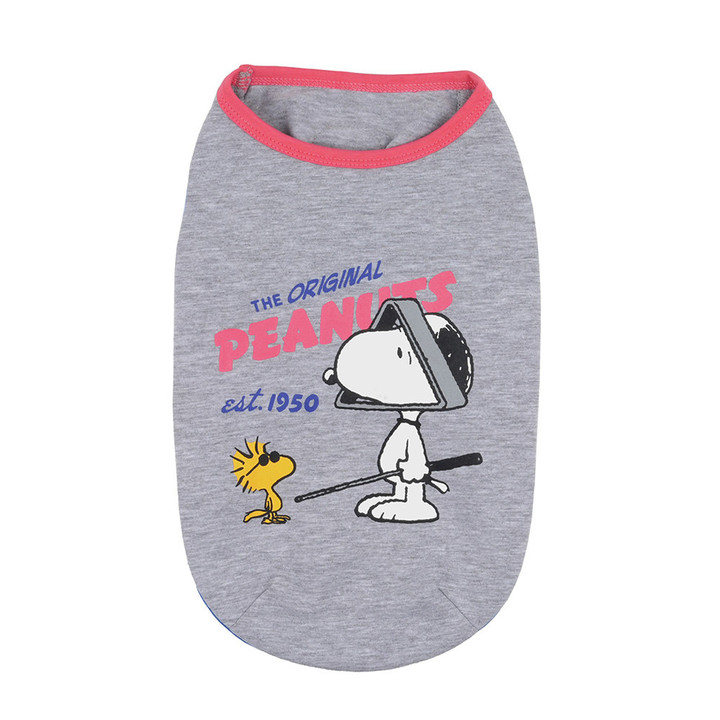 패리스독 피너츠 오리지널 티셔츠 그레이