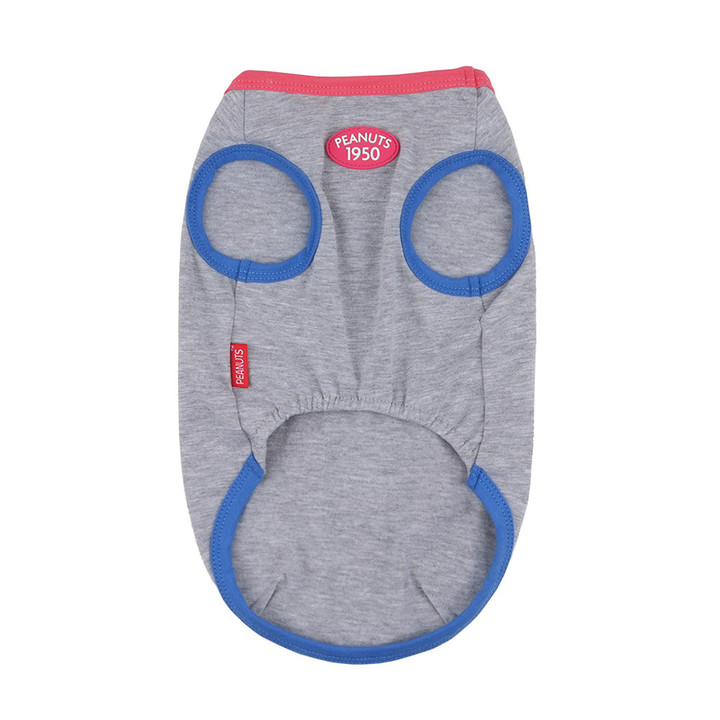 패리스독 피너츠 오리지널 티셔츠 그레이