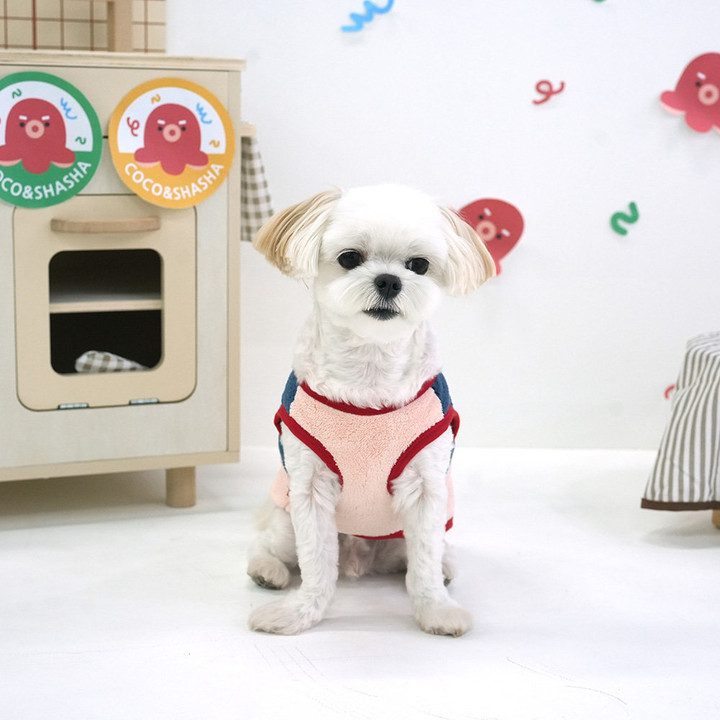 코코앤샤샤 문어소세지베스트 핑크