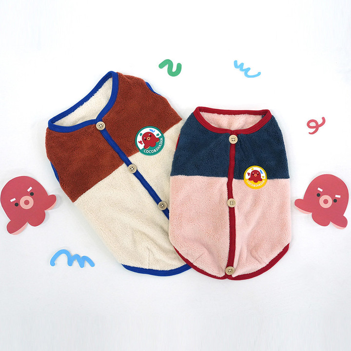 코코앤샤샤 문어소세지베스트 핑크