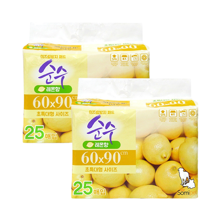 순수 논슬립 초특대형패드 25매 2묶음