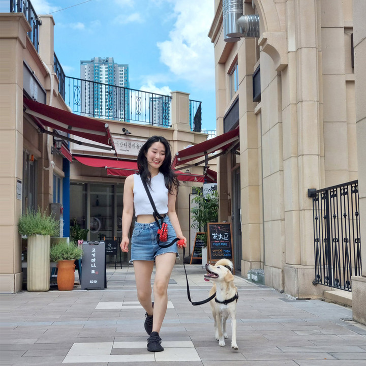 분독 플레이리쉬 2m50Cm 롱리드줄 블랙핑크