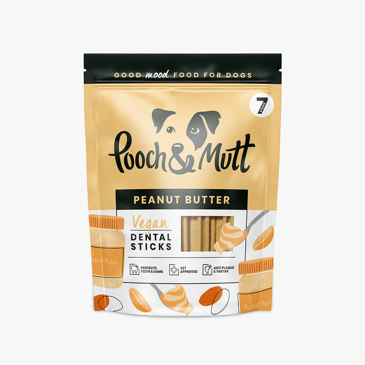 푸치앤머트 덴탈 피넛버터 7개입