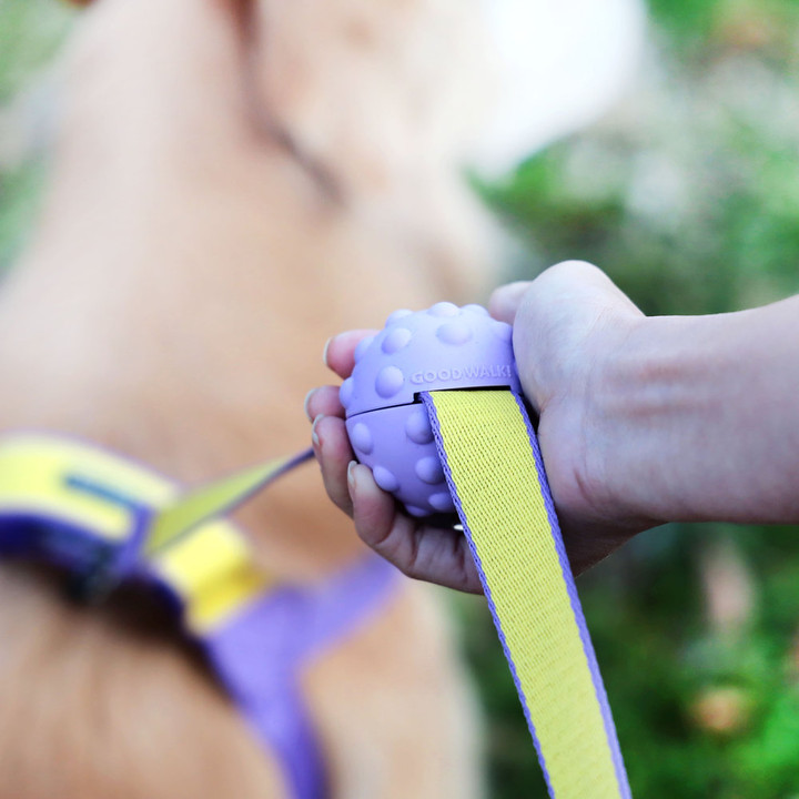 분독 리드줄 안전그립 분볼 소프트타입 레드