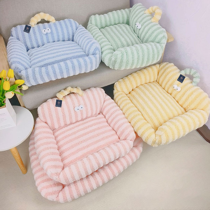 딩동펫 빅아이즈 손잡이 쿠션 방석