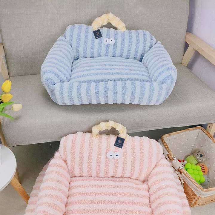 딩동펫 빅아이즈 손잡이 쿠션 방석