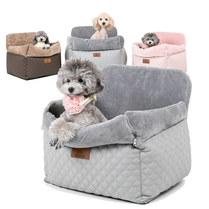 딩동펫 드라이빙 가죽 카시트