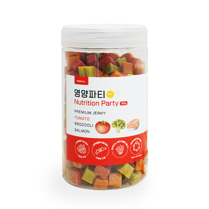 페디칼 영양파티 토마토+브로콜리+연어 350g