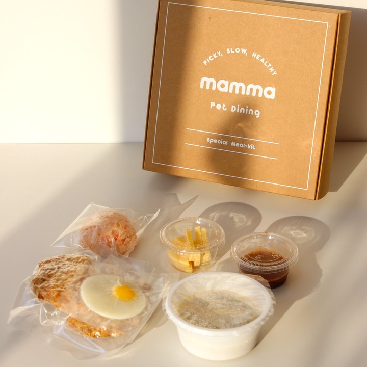 펫다이닝맘마 경양식 돈가스 세트