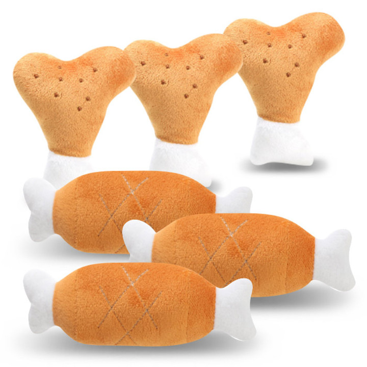 딩동펫 삑삑이 바베큐장난감