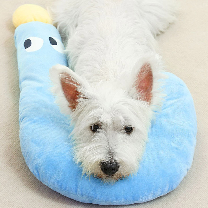 딩동펫 물음표 코튼 애착인형 목베개