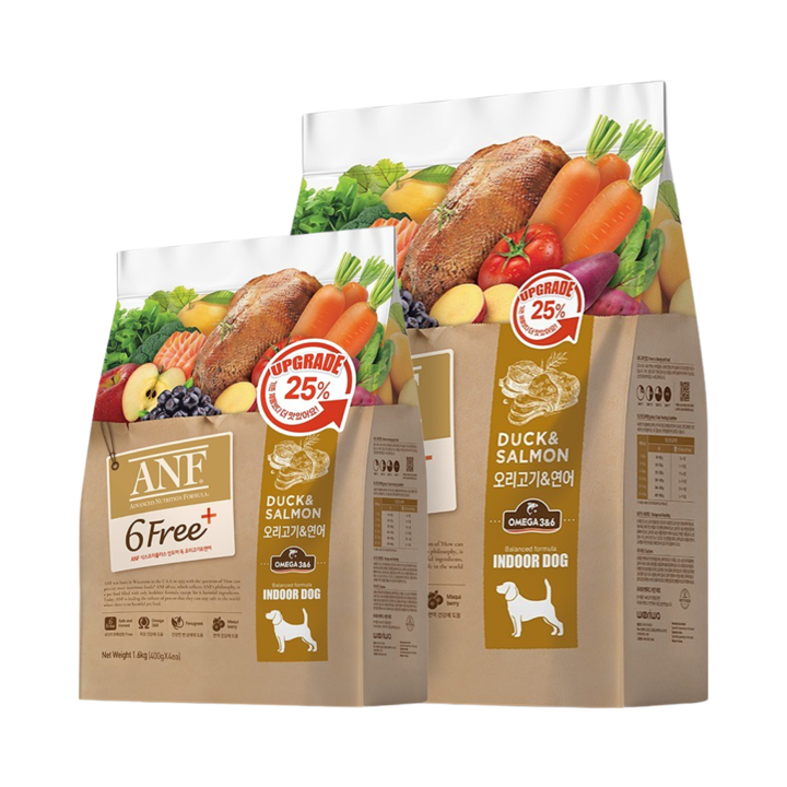 ANF 식스프리플러스 인도어 독 오리고기&연어 모음