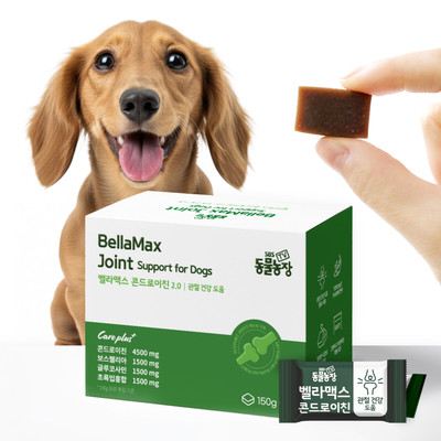 벨라맥스 SBS TV 동물농장 수의사 강아지 관절 영양제 콘드로이친 30개입 1박스