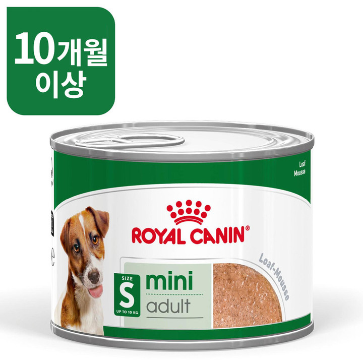 로얄캐닌 미니 어덜트 로프 캔 195g