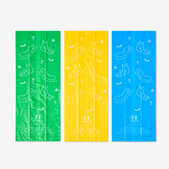 개님의상점 친환경 풉백 배변봉투 대용량 벌크박스 (45롤/675매)