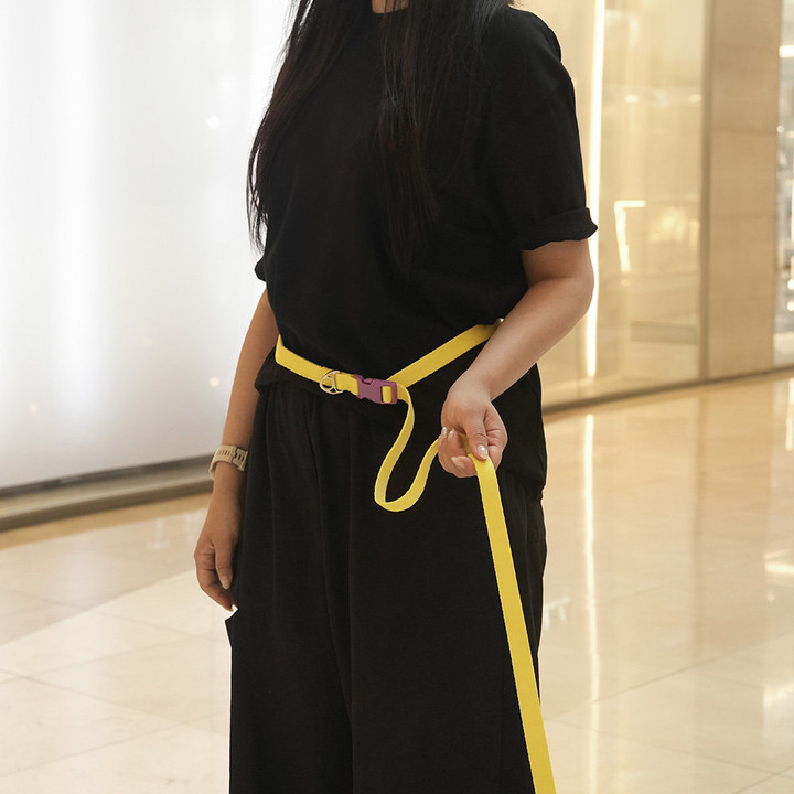 패리스독 컬러 웨빙 시리즈 옐로우