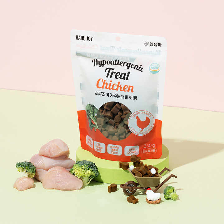 펫생각 하루조이 가수분해 트릿 닭 250g