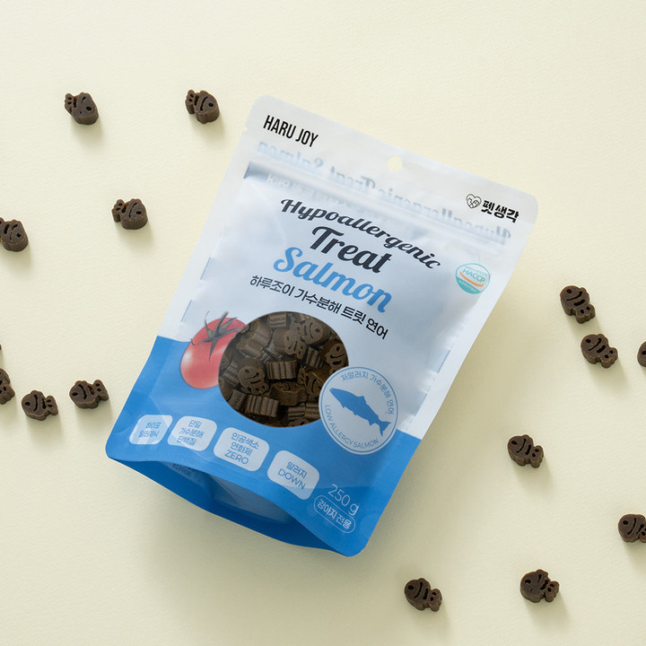 펫생각 하루조이 가수분해 트릿 연어 250g