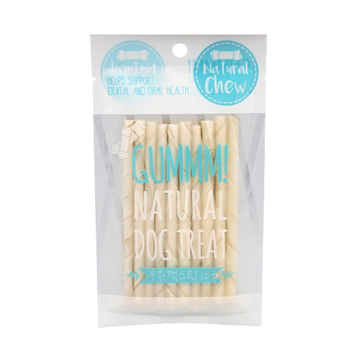 GUMMM 우유껌스틱 10p