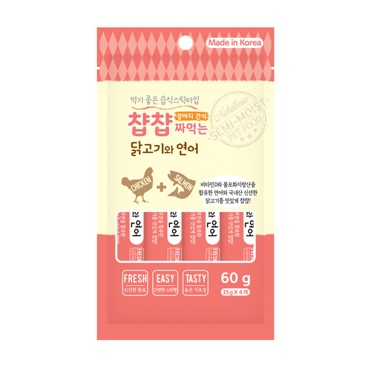 챱챱 닭고기연어 60g