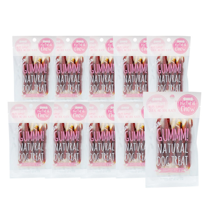 GUMMM 오리껌스틱 6p x 10개