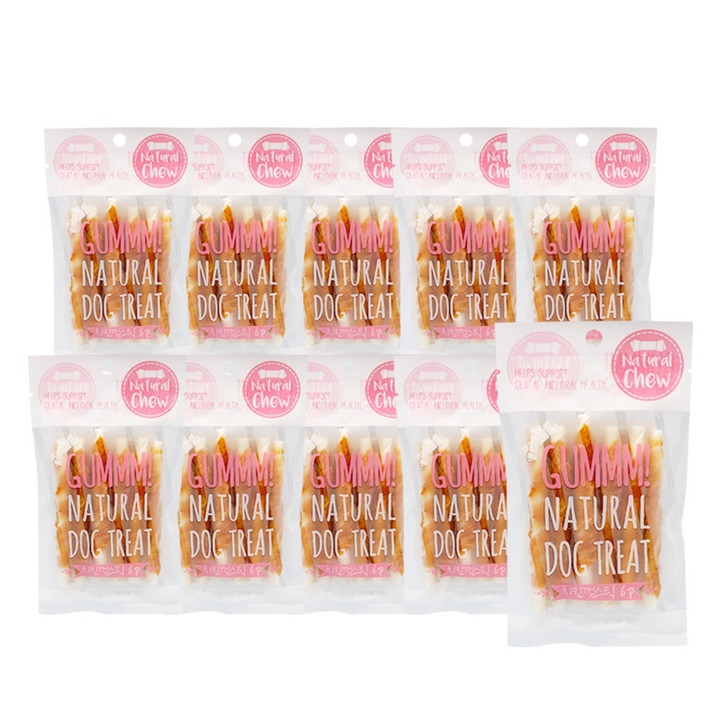 GUMMM 치킨껌스틱 6p x 10개