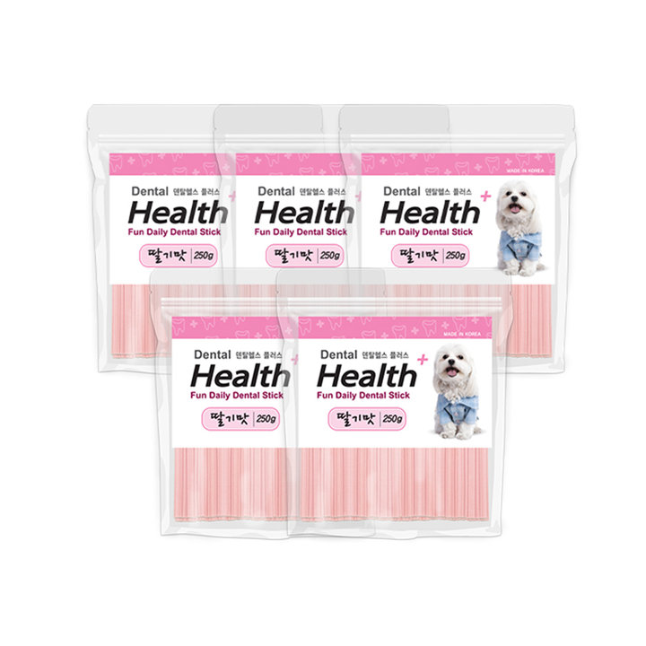 덴탈헬스플러스 딸기 250g x 5개