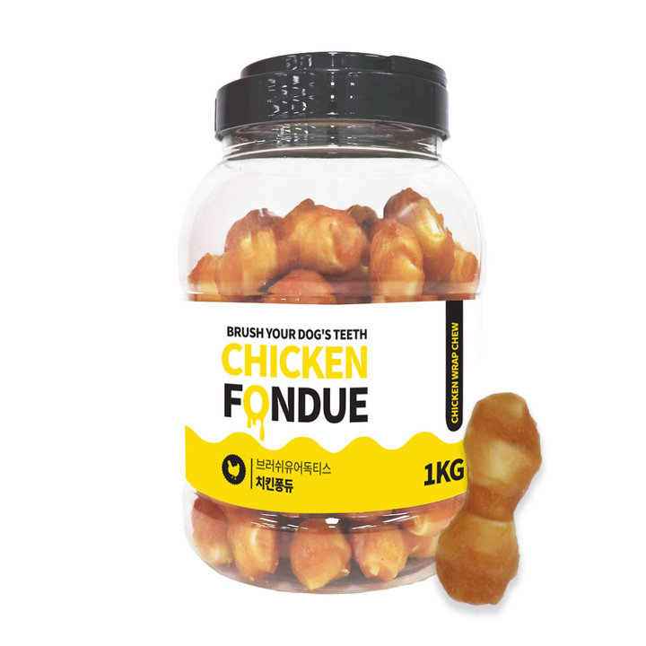 BRUSH YOUR DOG'S TEETH 브독 치킨퐁듀 1KG