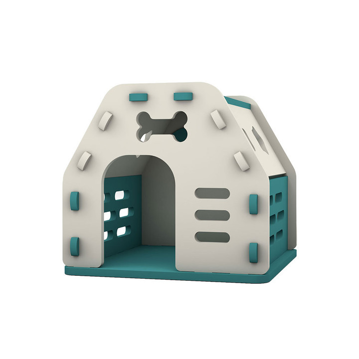 크레용펫 코지 폼 하우스 대형 강아지 집