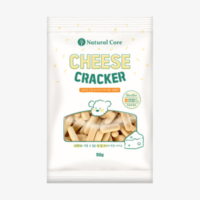 [유통기한 임박 26.07.07]네츄럴코어 치즈 크래커 50g