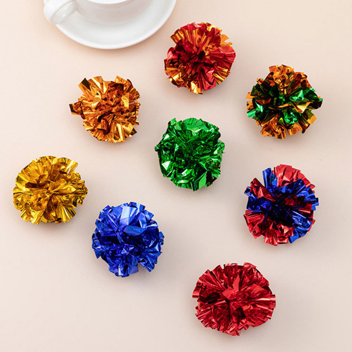 크레용펫 컬러풀 홀로그램 바스락볼