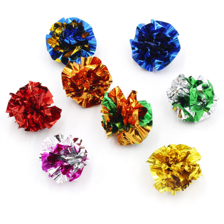 크레용펫 컬러풀 홀로그램 바스락볼