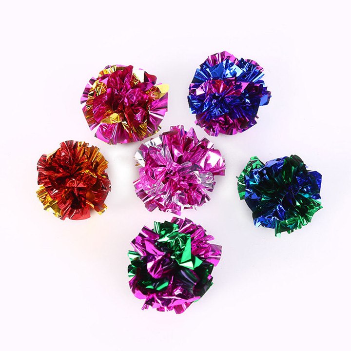 크레용펫 컬러풀 홀로그램 바스락볼