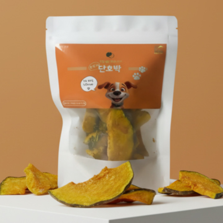 헬시하이펫 강아지 동결건조 간식 단호박, 40g, 1개