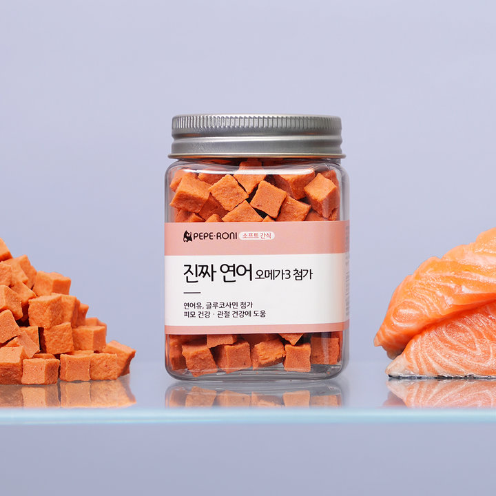 페페로니 진짜 오메가3 연어 180g