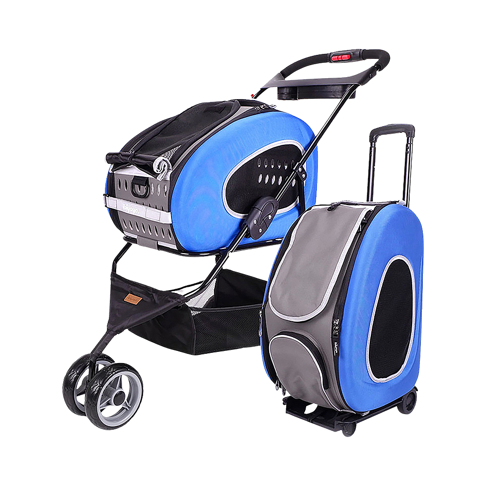 이비야야 5in1 콤보펫 유모차 FS1009 블루