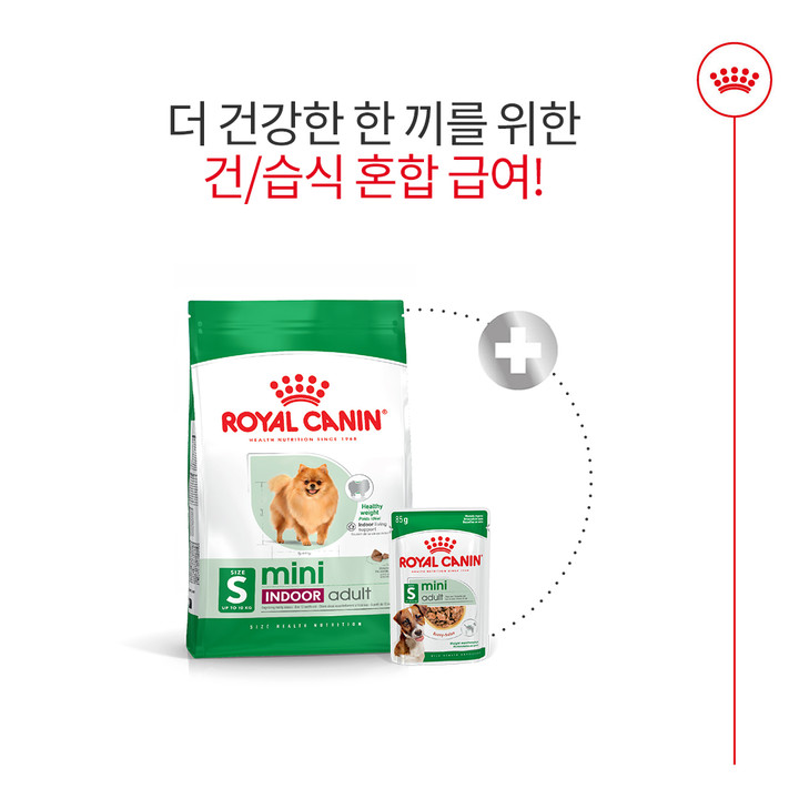 로얄캐닌 미니 인도어 어덜트 3kg 소화기 건강