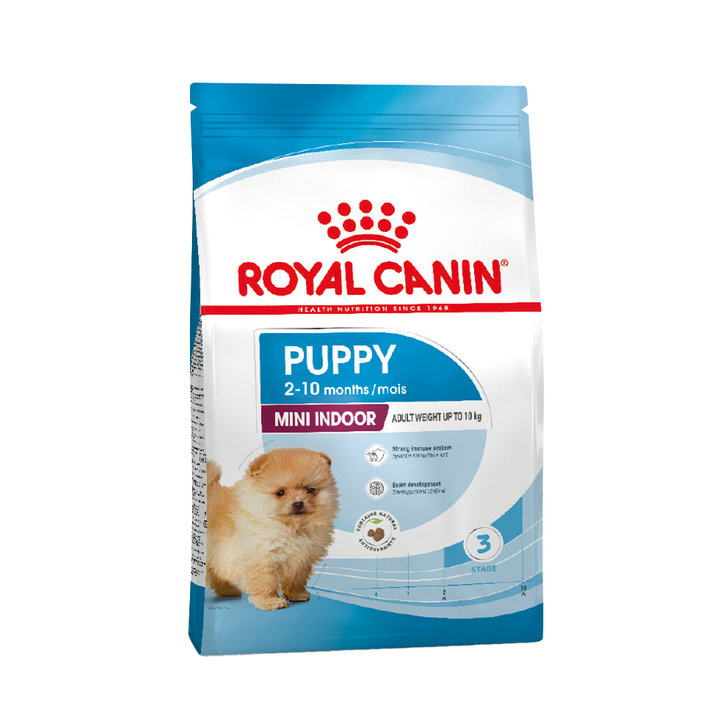 로얄캐닌 미니 인도어 퍼피 3kg 면역력