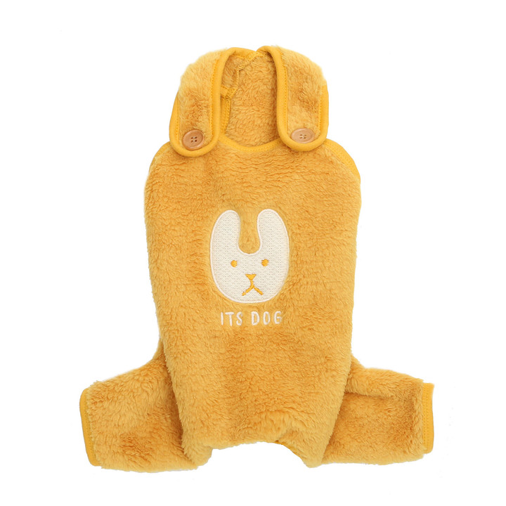 이츠독 플러피 벨보아 올인원 머스타드 S