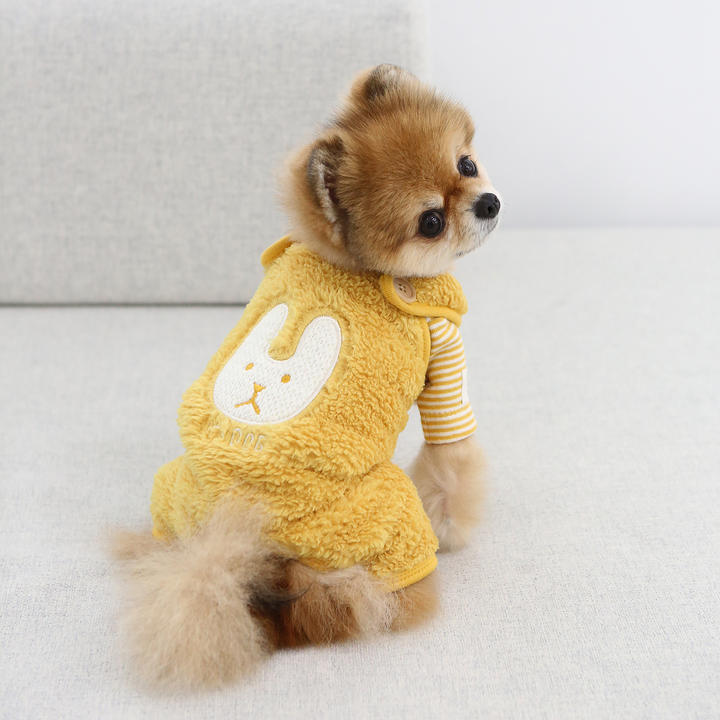 이츠독 플러피 벨보아 올인원 머스타드 S