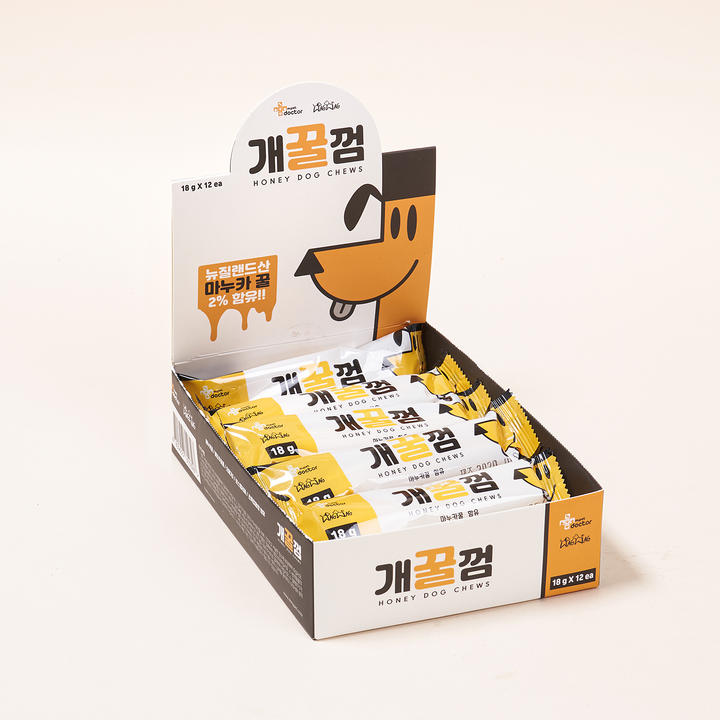 마이펫닥터 개꿀껌 18g, 12개입