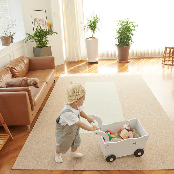 세븐펫 도톰매트 그란데 50x50cm (18p) 차콜