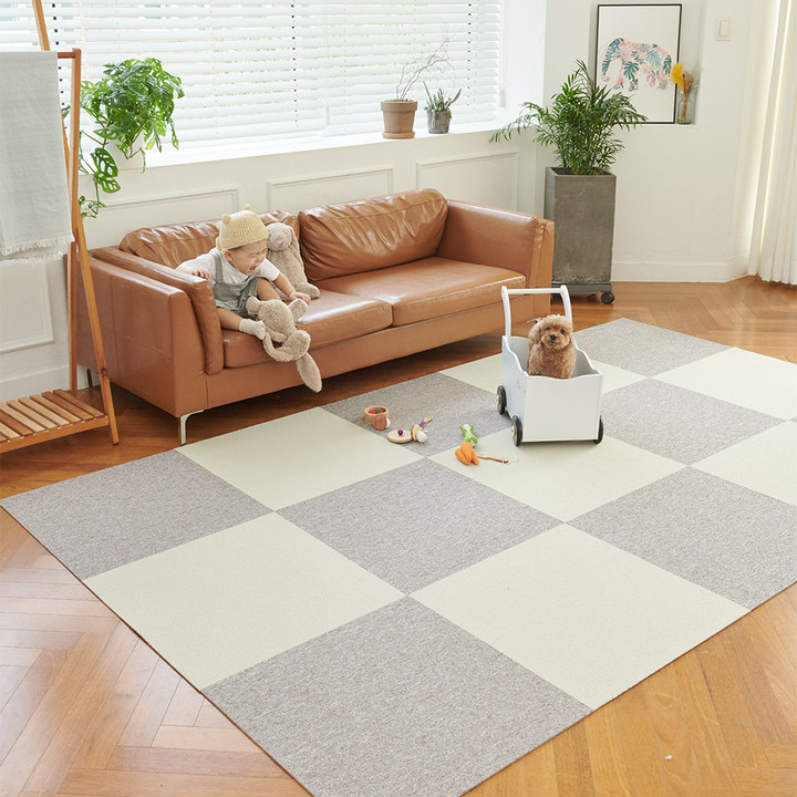 세븐펫 도톰매트 그란데 50x50cm (18p) 차콜