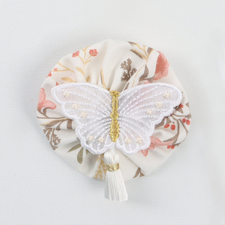 리토가토 단아 악세서리 헤어핀 백색